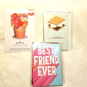 Hallmark Valentine's Day Card Assortment 7 New Valentine's Cards w/ Envelopes